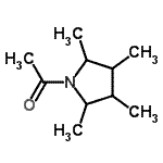 CAS 登录号：120893-00-7， 1-(2,3,4,5-四甲基-1-吡咯烷基)乙酮