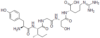 CAS 登录号：120940-31-0， 聚(酪氨酰-异亮氨酰-甘氨酰-丝氨酰-精氨酸)