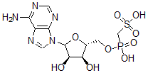 CAS#: 120975-36-2, Adenosine, 5'-[hydrogen(sulfomethyl)phosphonate]