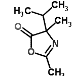 CAS 登录号：121085-86-7， 4-异丙基-2,4-二甲基-1,3-恶唑-5(4H)-酮
