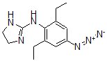 CAS 登录号：121158-53-0， N-(4-叠氮基-2,6-二乙基苯基)-4,5-二氢-1H-咪唑-2-胺