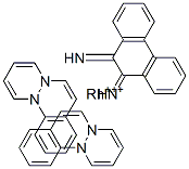 CAS 登录号：121174-96-7， 二(9,10-菲醌二亚胺)(菲咯啉)铑(III)