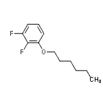 CAS 登录号：121219-19-0， 1,2-二氟-3-(己氧基)苯
