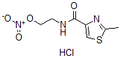 CAS 登录号：121261-51-6， 2-(2-甲基-4-噻唑基甲酰氨基)乙基硝酸酯盐酸盐