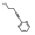 CAS 登录号：121356-77-2， 4-(2-嘧啶基)-3-丁炔-1-醇