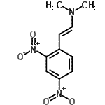 CAS 登录号：1214-75-1， (E)-2-(2,4-二硝基苯基)-N,N-二甲基乙烯胺