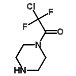 CAS 登录号：121412-25-7， 2-氯-2,2-二氟-1-(1-哌嗪基)乙酮