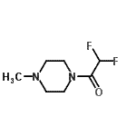 CAS#: 121412-30-4, 2,2-Difluoro-1-(4-Methyl-1-Piperazinyl)Ethanone