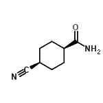 CAS#: 121487-72-7, cis-4-Cyanocyclohexanecarboxamide
