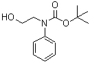 CAS 登录号：121492-10-2， (2-羟基乙基)苯基氨基甲酸叔丁酯