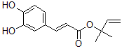CAS 登录号：121496-68-2， 2-甲基丁-3-烯-2-基(E)-3-(3,4-二羟基苯基)丙-2-烯酸酯