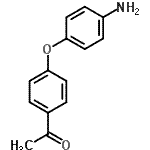 CAS 登录号：1215-98-1， 1-[4-(4-氨基苯氧基)苯基]乙酮