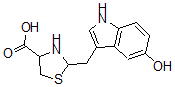CAS#: 121514-30-5, 2-[(5-Hydroxy-1H-Indol-3-Yl)Methyl]-1,3-Thiazolidine-4-Carboxylic Acid