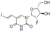 CAS#: 121563-65-3, 1-[(2R,3S,4R,5R)-3-Fluoro-4-Hydroxy-5-(Hydroxymethyl)Oxolan-2-Yl]-5-[(E)-2-Iodoethenyl]Pyrimidine-2,4-Dione