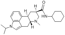 CAS 登录号：121588-75-8， N-环己基-1-异丙基-6-甲基麦角灵-8beta-甲酰胺