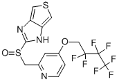 CAS#: 121617-11-6, 2-[[4-(2,2,3,3,4,4,4-Heptafluorobutoxy)Pyridin-2-Yl]Methylsulfinyl]-1H-Thieno[3,4-d]Imidazole