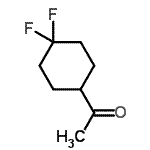 CAS 登录号：121629-16-1， 1-(4,4-二氟环己基)乙酮