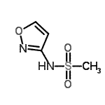 CAS#: 121680-52-2, N-(1,2-Oxazol-3-Yl)Methanesulfonamide