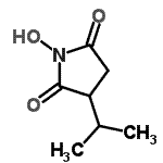 CAS#: 121757-21-9, 1-Hydroxy-3-Isopropyl-2,5-Pyrrolidinedione