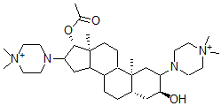 CAS 登录号：121935-02-2， 3-脱乙酰基哌库铵