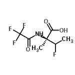 CAS 登录号：122008-08-6， 3-氟-N-(三氟乙酰基)-D-异缬氨酸