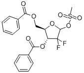 CAS#: 12211-11-9, 2-Deoxy-2,2-Difluoro-D-Ribofuranose 3,5-Dibenzoate 1-Methanesulfonate