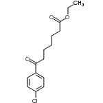 CAS 登录号：122115-52-0， 乙基7-(4-氯苯基)-7-氧代庚酸酯