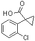 CAS#: 122143-19-5, 1-(2-Chlorophenyl)Cyclopropanecarboxylic Acid