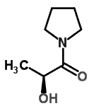 CAS 登录号：122151-38-6， (2S)-2-羟基-1-(1-吡咯烷基)-1-丙酮