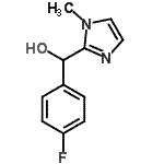 CAS#: 122155-26-4, (4-Fluorophenyl)(1-Methyl-1H-Imidazol-2-Yl)Methanol