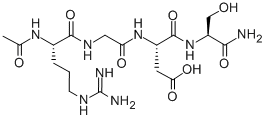 CAS 登录号：122207-62-9， 乙酰基-精氨酰-甘氨酰-天冬氨酰-丝氨酰胺