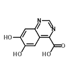 CAS 登录号：122234-86-0， 6,7-二羟基-4-喹唑啉羧酸