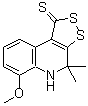 CAS#: 122246-15-5, 6-Methoxy-4,4-Dimethyl-4,5-Dihydro-1H-[1,2]Dithiolo[3,4-c]Quinoline-1-Thione