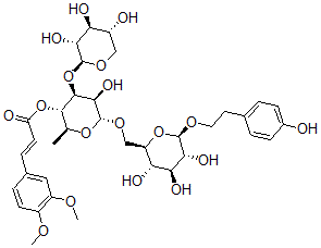 CAS 登录号：122279-91-8， 4-二甲基咖啡酰木赛甙