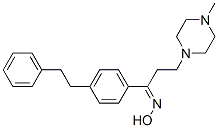 CAS#: 122378-96-5, 2-(4-Methyl-1-piperazinyl)-1-(4-phenethylphenyl)ethanone oxime hydrochloride