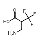 CAS 登录号：122490-10-2， 2-(氨基甲基)-3,3,3-三氟丙酸