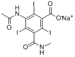 CAS#: 1225-20-3, Sodium 3-Acetamido-2,4,6-Triiodo-5-(Methylcarbamoyl)Benzoate