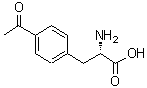 CAS 登录号：122555-04-8， 4-乙酰基-L-苯丙氨酸