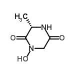 CAS#: 122556-76-7, (3S)-1-Hydroxy-3-Methyl-2,5-Piperazinedione