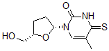 CAS 登录号：122568-03-0， 1-[(2R,5S)-5-(羟基甲基)四氢呋喃-2-基]-5-甲基-4-巯基嘧啶-2-酮
