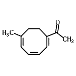 CAS#: 122598-78-1, 1-(6-Methyl-1,3,5-Cyclooctatrien-1-Yl)Ethanone