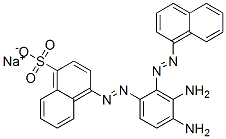 CAS#: 12262-06-5, Sodium 4-[[Diamino(Naphthylazo)Phenyl]Azo]Naphthalene-1-Sulphonate