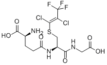 CAS#: 122652-97-5, (2S)-2-Amino-5-[[(2R)-2-Amino-3-[(E)-1,2-Dichloro-3,3,3-Trifluoroprop-1-Enyl]Sulfanylpropanoyl]-(Carboxymethyl)Amino]-5-Oxopentanoic Acid