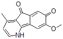 CAS#: 122890-43-1, 8-Methoxy-4-methyl-1H-indeno[3,2-b]pyridine-5,7-quinone