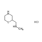 CAS#: 122894-43-3, N-Methyl-1-(2-Morpholinyl)Methanamine Hydrochloride (1:1)