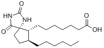 CAS#: 122946-42-3, 7-[(5S,6R,7S)-7-Hexyl-2,4-Dioxo-1,3-Diazaspiro[4.4]Nonan-6-Yl]Heptanoic Acid