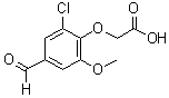 CAS#: 123022-07-1, (2-Chloro-4-Formyl-6-Methoxyphenoxy)Acetic Acid