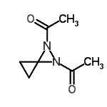 CAS 登录号：123134-50-9， 1,1'-(1,2-二氮杂螺[2.2]戊烷-1,2-二基)二乙酮