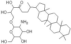 CAS 登录号：123167-01-1， 32-氧代细菌何帕烷-33,34,35-三醇