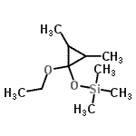 CAS#: 123169-69-7, [(1-Ethoxy-2,3-Dimethylcyclopropyl)Oxy](Trimethyl)Silane